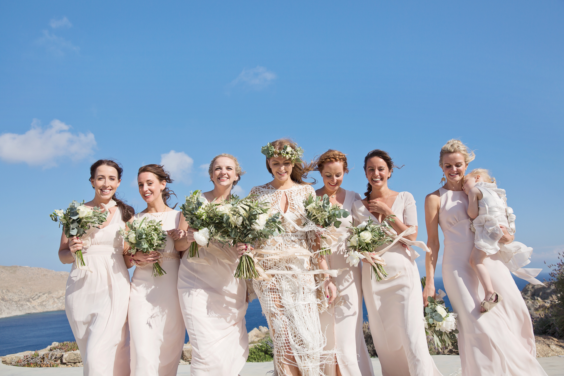Rocky Retreat Villas Mykonos Wedding Photographer